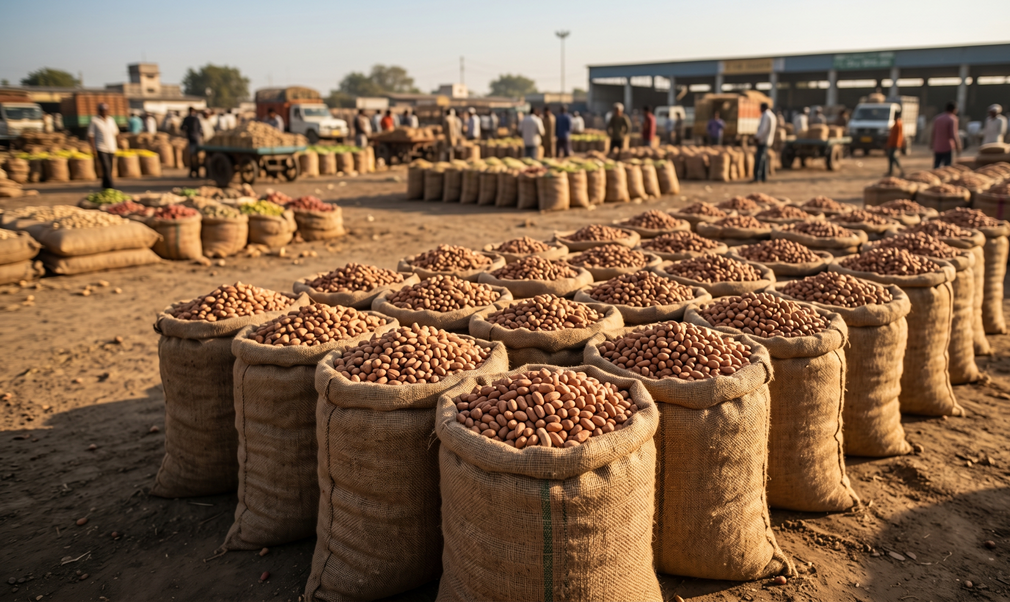 Gujarat APMC Peanut Prices: June 2026 Spot Market Update